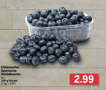 Famila Nord West Chilenische/Spanische Heidelbeeren 300g Angebot