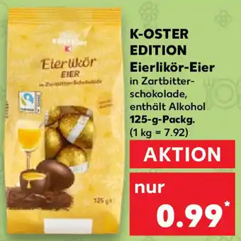 Kaufland K-Oster Edition Eierlikör-Eier 125 g Packg. Angebot