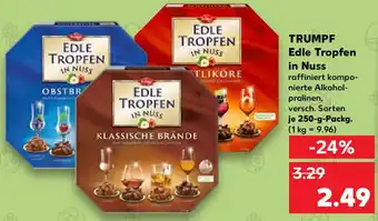 Kaufland Trumpf Edle Tropfen in Nuss 250 g Packg. Angebot