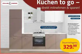 ROLLER Küchenleerblock stolarz lempert Angebot