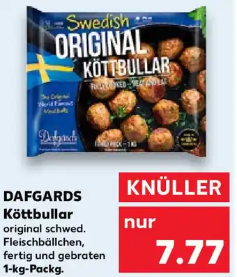 Kaufland Dafgards Köttbullar 1 kg Packg. Angebot