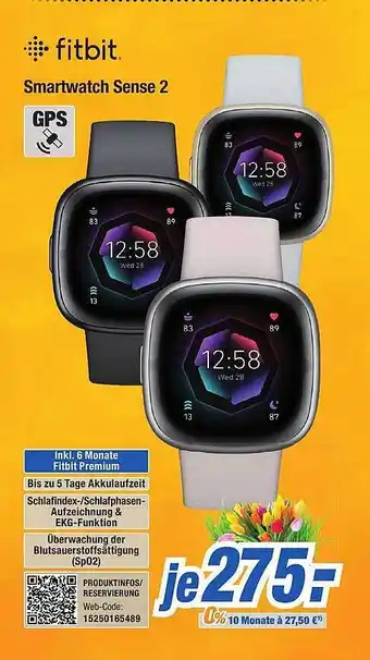 Expert Bening Fitbit smartwatch sense 2 Angebot