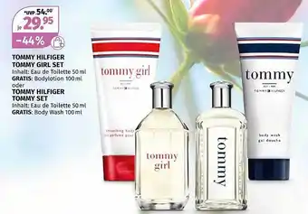 Müller Tommy hilfiger, girl set oder tommy set Angebot