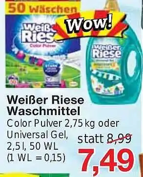 Jawoll Weißer riese waschmittel Angebot