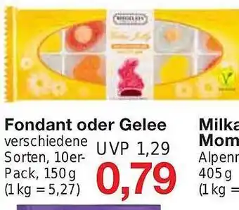 Jawoll Fondant oder gelee Angebot