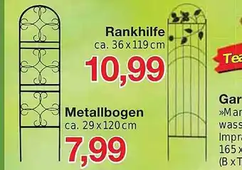 Jawoll Rankhilfe metalbogen Angebot