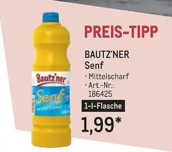 METRO Bautz'ner senf Angebot