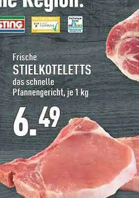 Marktkauf Stielkoteletts rasting Angebot