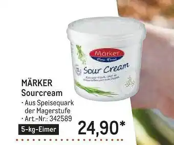 METRO Märker sourcream Angebot