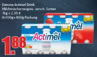 Ihr Frischmarkt Danone Actimel Drink 800 g Packung Angebot