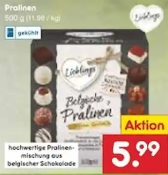 Netto Marken-Discount Lieblings Pralinen 500 g Angebot