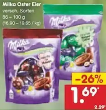 Netto Marken-Discount Milka Oster Eier 86-100 g Angebot