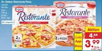 Netto Marken-Discount Dr. Oetker Ristorante Pizza 640-780 g Angebot