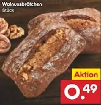 Netto Marken-Discount Walnussbrötchen Angebot