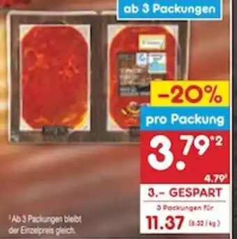 Netto Marken-Discount Schweine Nacken/Kammsteaks 3 Packungen Angebot