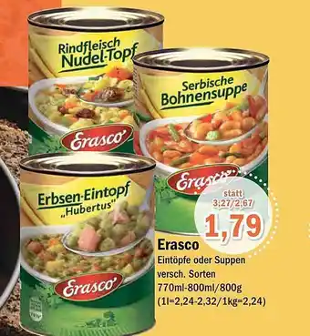 Aktiv Irma Erasco eintöpfe oder suppen Angebot