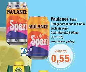 Aktiv Irma Paulaner spezi Angebot