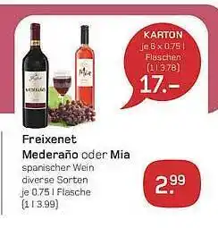 akzenta Freixenet mederano oder mia Angebot