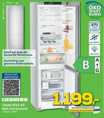 Euronics Liebherr CNsdb 5723-20 Kühl Gefrierkombi Angebot