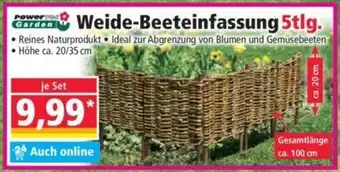 Norma Powertec Garden Weide Beeteinfassung 5tlg. Angebot
