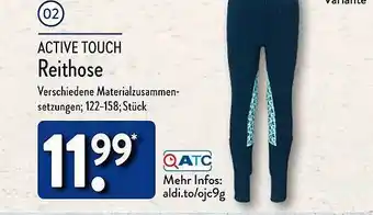 Aldi Nord Active touch reithose Angebot