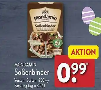 Aldi Nord Mondamin soßenbinder Angebot