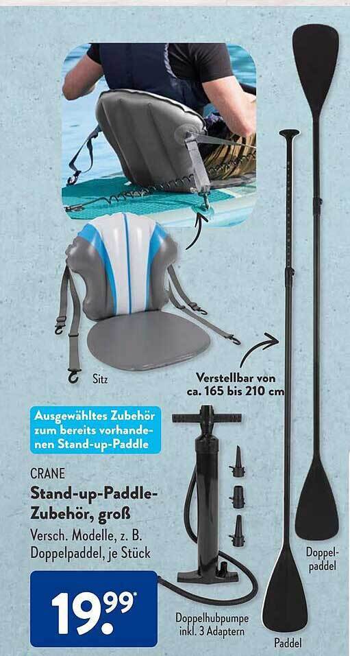 Crane standuppaddlezubehör, groß Angebot bei Aldi Süd