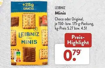 Aldi Süd Leibniz minis Angebot