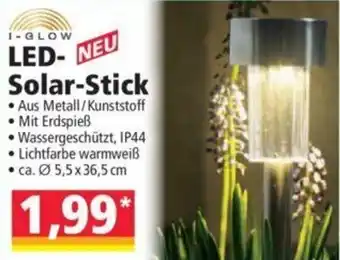 Norma I-Glow LED Solar Stick Angebot