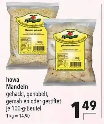 CITTI Markt Howa mandeln Angebot