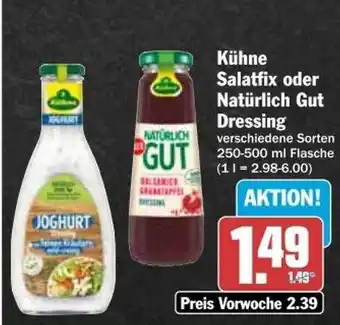 dodenhof Kühne salatfix oder natürlich gut dressing Angebot