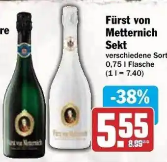 dodenhof Fürst von metternich sekt Angebot