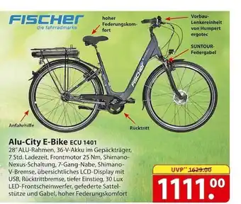 Famila Nord Ost Alu-city e-bike ecu 1401 Angebot