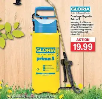 Famila Nord West Gloria drucksprühgerät prima 5 Angebot