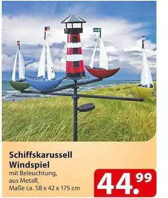 Famila Nord Ost Schiffskarussell windspiel Angebot