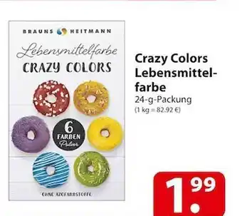 Famila Nord Ost Crazy colors lebensmittelfarbe Angebot