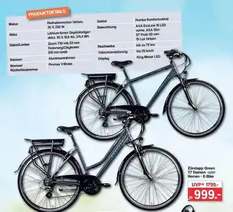 Famila Nord West Zündapp green 7.7 damen- oder herren- e-bike Angebot