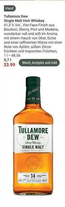 Globus Tullamore dew single malt irish whiskey Angebot