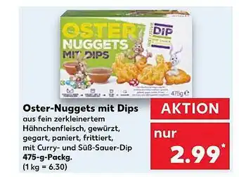 Kaufland Oster-nuggets mit dips Angebot