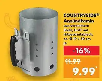 Kaufland Countryside anzündkamin Angebot