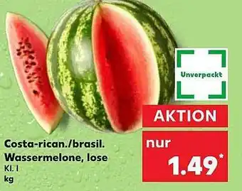 Kaufland Wassermelone, lose Angebot