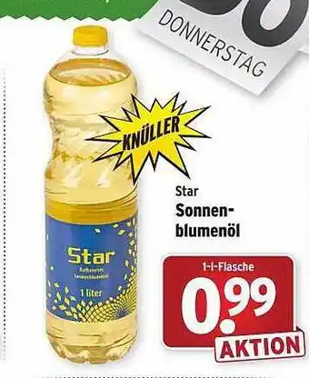 Wasgau Star sonnenblumenöl Angebot