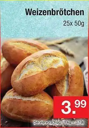Zimmermann Weizenbrötchen Angebot