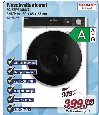 Poco Sharp waschvollautomat Angebot