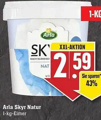 Scheck-in-Center Arla skyr natur Angebot