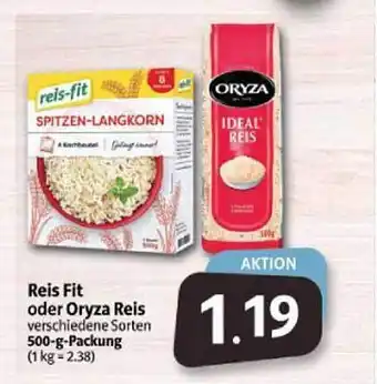 Markant Markt Reis fit oder oryza reis Angebot