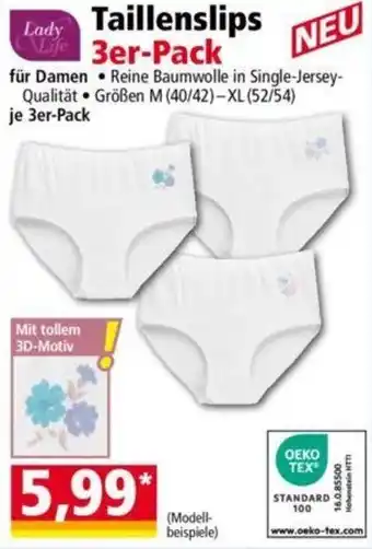 Norma Lady Life Taillenslips 3er Pack Angebot