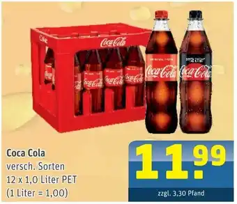 Getränke Arena Coca Cola 12x1L Angebot