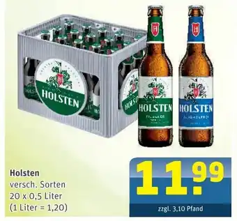 Getränke Arena Holsten 20x0,5L Angebot