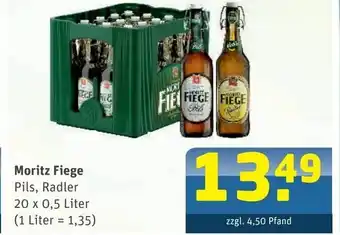 Getränke Arena Moritz Fiege 20x0,5L Angebot